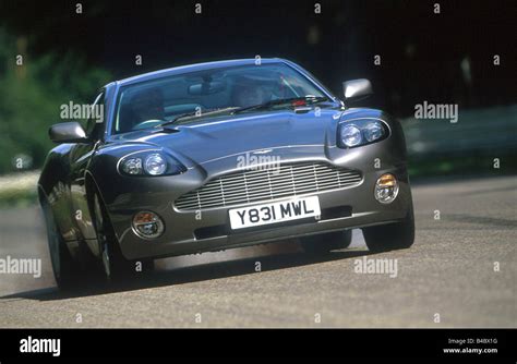 Car Aston Martin V12 Vanquish Coupe Roadster Model Year 2001