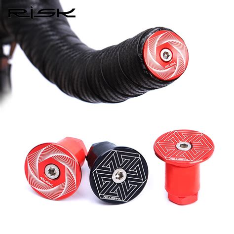 Risk Pcslot Bike Handlebar End Plugs Bicycle Bar End Plugs Grip Ends