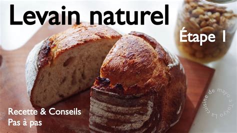 Comment faire son levain maison Recette pas à pas 100 NATUREL YouTube