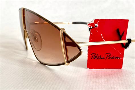 Grace Jones Paloma Picasso 3728 46 Vintage Sunglasses Etsy Canada