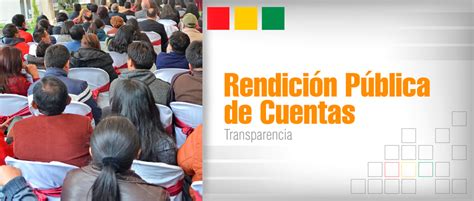 Rendición Pública De Cuentas Órgano Electoral Plurinacional