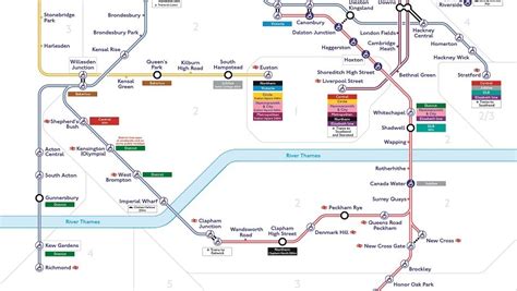 TfL Unveils New London Overground Line Names Global Financial Market