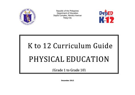 Philippines-pe-curriculum - Republic of the Philippines Department of ...