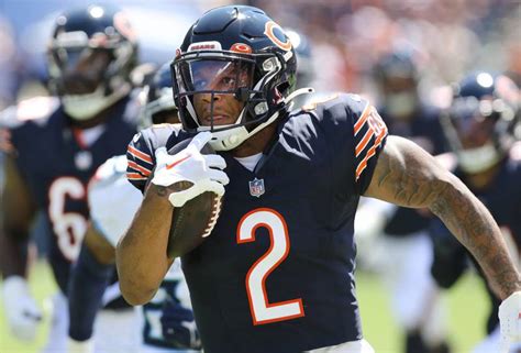 Dj Moore Scores Touchdown On 1st Touch In Chicago Bears Uniform Shaw