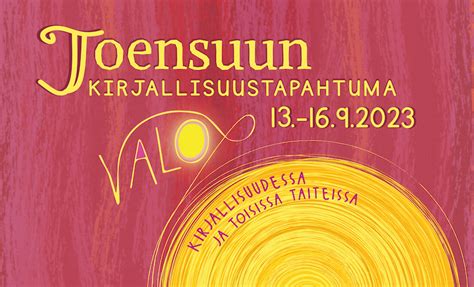 Etusivu Joensuun Kirjallisuustapahtuma Joensuun Kirjallisuustapahtuma