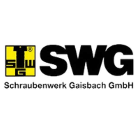 Swg Schraubenwerk Gaisbach Gmbh Swg Schraubenwerk