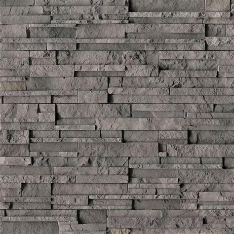 Sandown Silver Concrete Stacked Stone Ledger Wall Panels Terrado