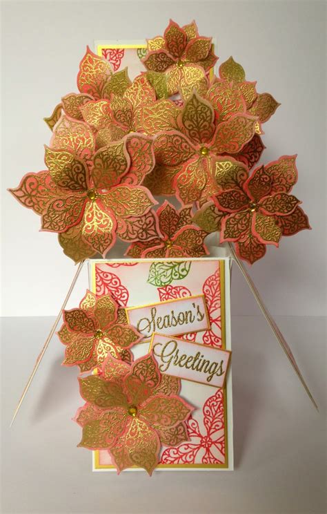 Donna's Little Crafty Corner: A box of Poinsettias....