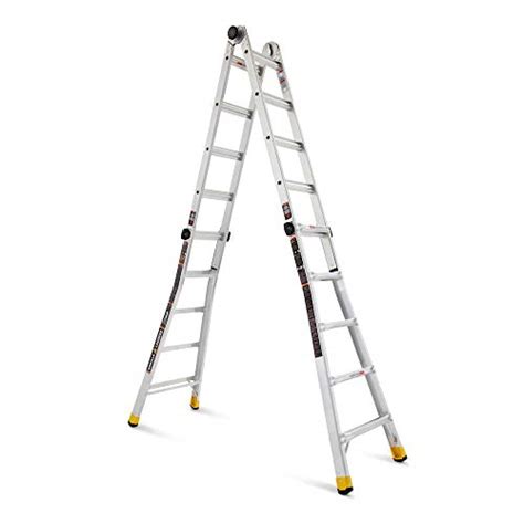 Gorilla Ladders GLMPXA 22 22 Ft Reach MPX Aluminum Multi Position