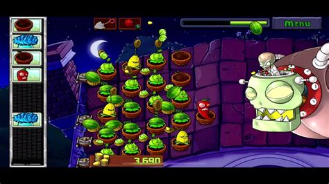 Plants Vs Zombies Roof Level 10 Final Boss YouTube