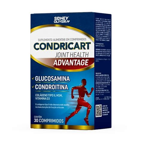 Condricart Joint Health Advantage Comprimidos Sidney Oliveira