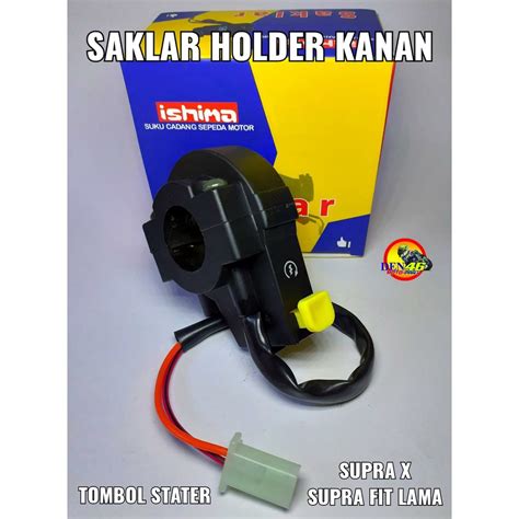 Jual Saklar Holder Kanan Tombol Starter Stater Supra X Lama Supra Fit