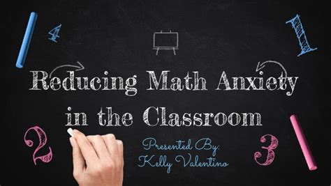 Math Anxiety Strategies