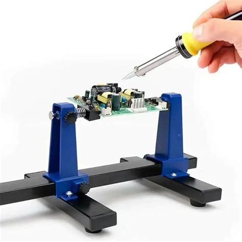 Pcb Adjustable Soldering Clamp Holder Degree Rotation Fixture