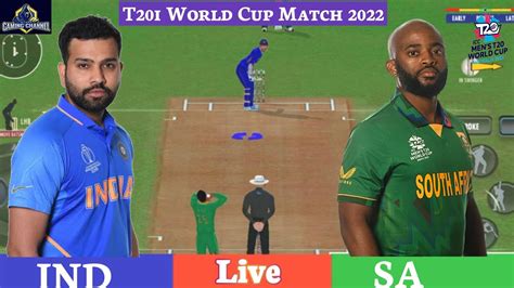 Ind Vs Sa T20i World Cup Match 2022 India Vs South Africa Youtube