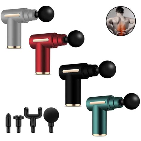 Mini Massageador Elétrico Muscular Recarregavel USB Massageadora