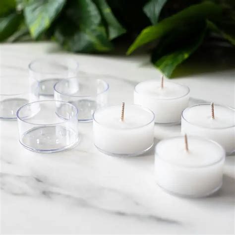 Clear Plastic Tealight Cups Candlescience