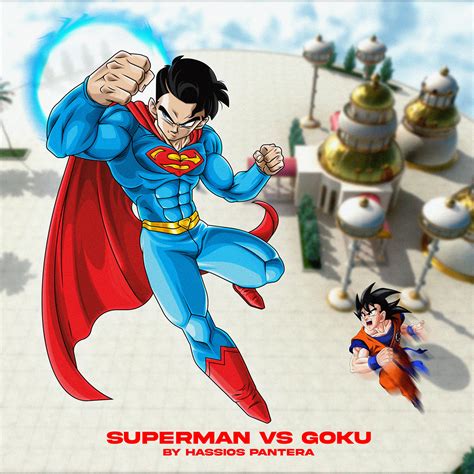 Superman Vs. Goku :: Behance