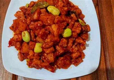 Resep Sambal Goreng Tempe Kentang Petai Oleh Fitzaki Kitchen Cookpad