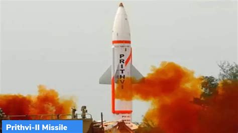 Test-Fire of Prithvi-II missile – GKToday