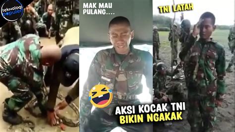 Mau Ketawa Tapi Takut Komdan Aksi Kocak Para Tni Dilapangan Bikin