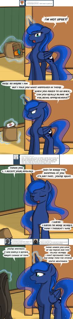 Safe Artist Theparagon Princess Luna Hunted Luna Colored