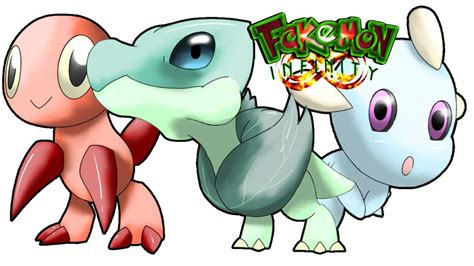 [Pokémon Infinity] NEW STARTERS!!! | .Fakemon. Amino