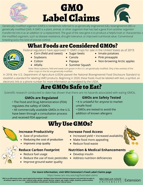 Gmo Label Claims Agriculture