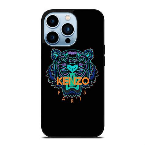 Kenzo Paris Tiger Logo Iphone Pro Max Case In Tiger Logo Max