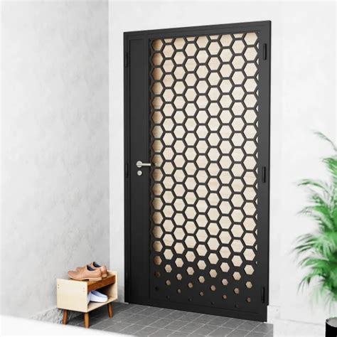 3D Laser Cut Design Gate HDL08 Customize Laser Cut Gate Singapore