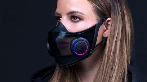 Razer Smart Mask Has Voice Amplification And It Is Of Course Razer