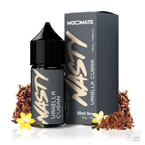 Vanilla Cuban Nasty Juice Mod Mate Ml Masquevapor