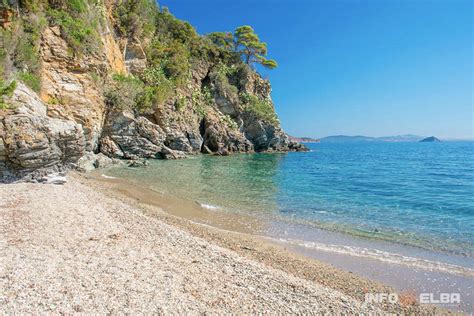 Photographs of the beaches on the Island of Elba