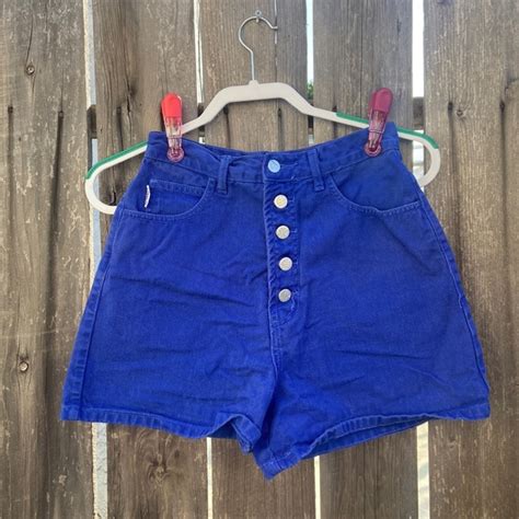 Bongo Shorts Bongo Vintage Blue High Waisted Shorts Poshmark