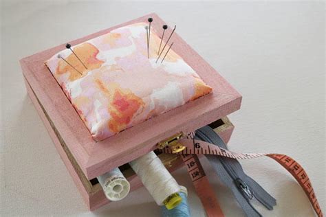 Homemade Sewing Box