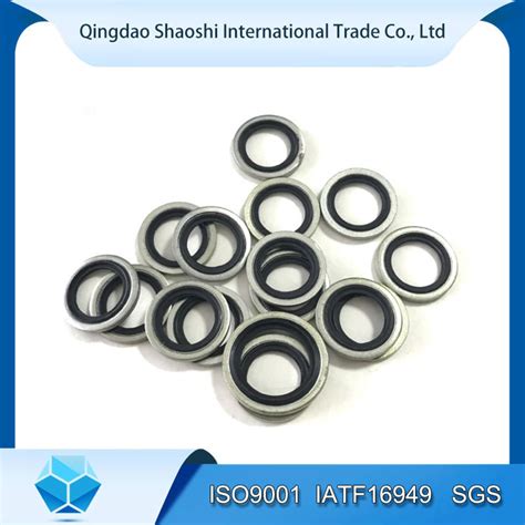 Metric Size Metal Rubber Gasket Bonded Seal Washers China Bonded