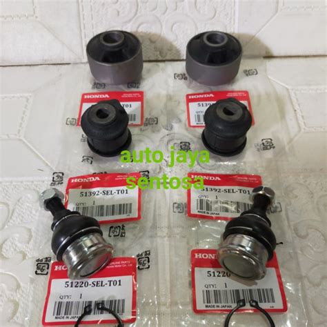 Jual Set Bushing Arm Besar Kecil Ball Joint Honda Jazz Vtec Gd City