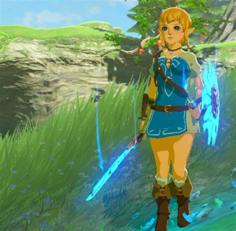 Linkles Champion Tunic As A Dress The Legend Of Zelda Breath Of The Wild Wiiu Mods