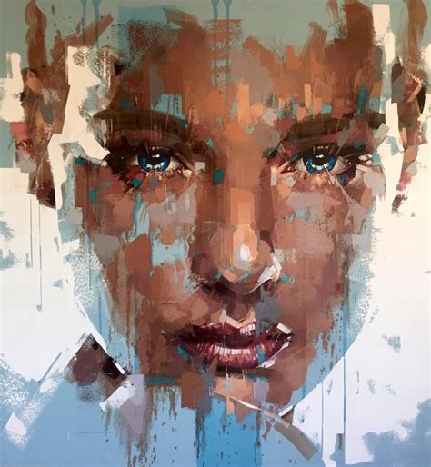 Jimmy Law Art Painting Modern Art Abstract Portrait Art