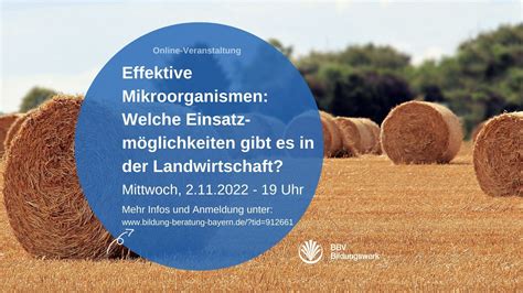 Effektive Mikroorganismen In Der Landwirtschaft Bayerischer Bauernverband