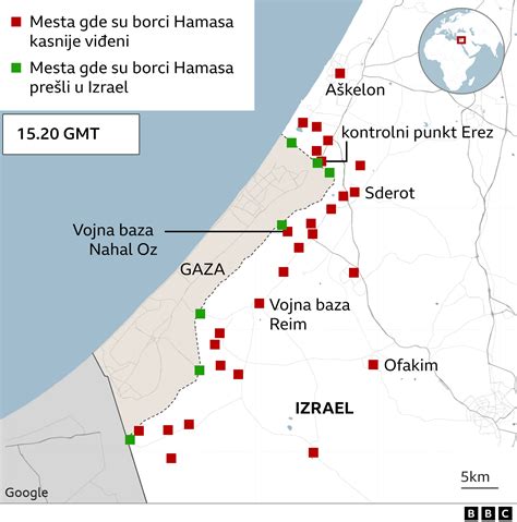 Izrael I Palestinci Kako Je Hamas Izveo Munjeviti Napad Za Koji Niko