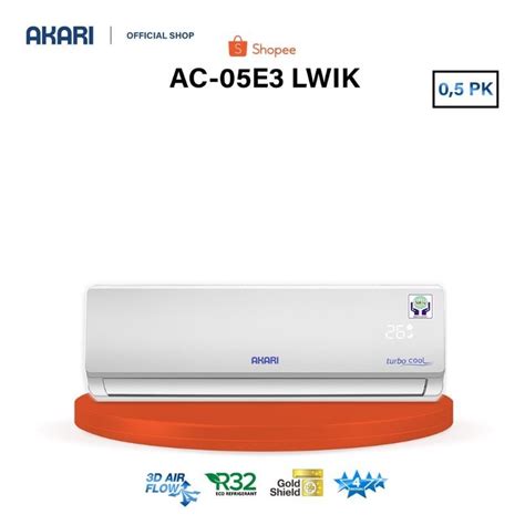 Jual Ac Akari Low Watt Pk R A E Lwi Shopee Indonesia