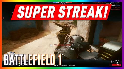 BATTLEFIELD 1 PS4 MULTIPLAYER GAMEPLAY 15 SUPER SENTRY KILLSTREAK