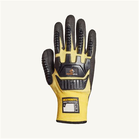 Dexterity Impact And Oil Resistant Gloves With 360 Cut Protection