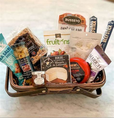 Gourmet Meat And Cheese T Basket My Charcuterie