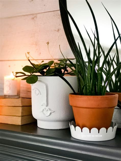 Diy Comment Relooker Un Vieux Cache Pot L An Vert Du D Cor