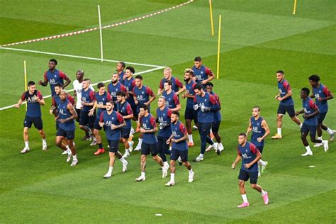 Le groupe professionnel du PSG a repris l entraînement ce vendredi