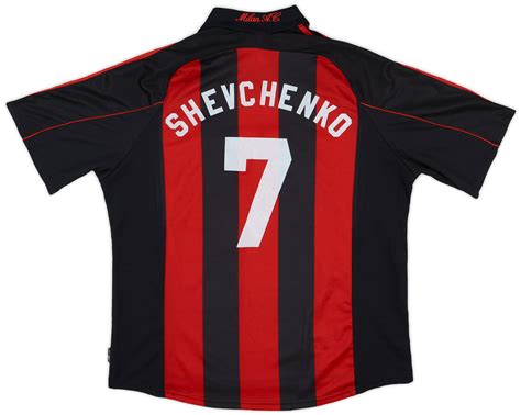 Ac Milan Home Shirt Shevchenko Xxl