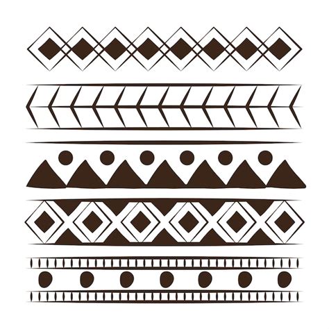 Premium Vector | Decorative boho pattern background