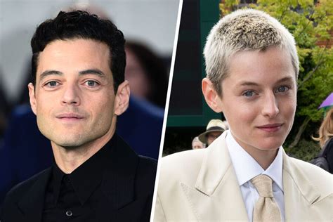 Rami Malek Y Emma Corrin Fueron Vistos Pasando El Rato En El Concierto